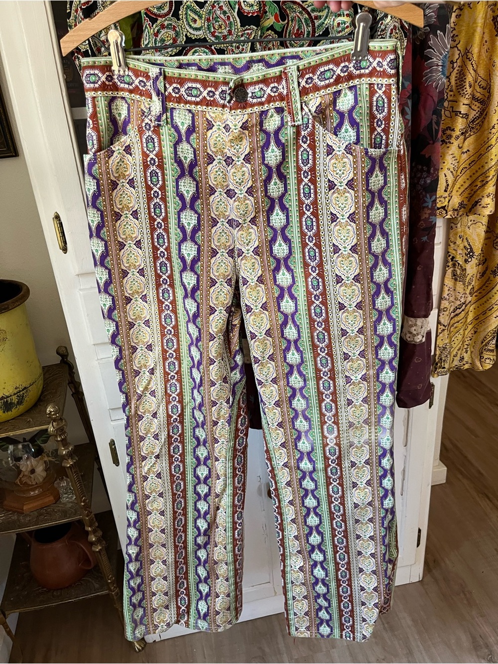 Vintage 60s 70s Women’s Bell Bottom Blouse Clothing Resell Bundle Wholesale Lot - Picture 13 of 16